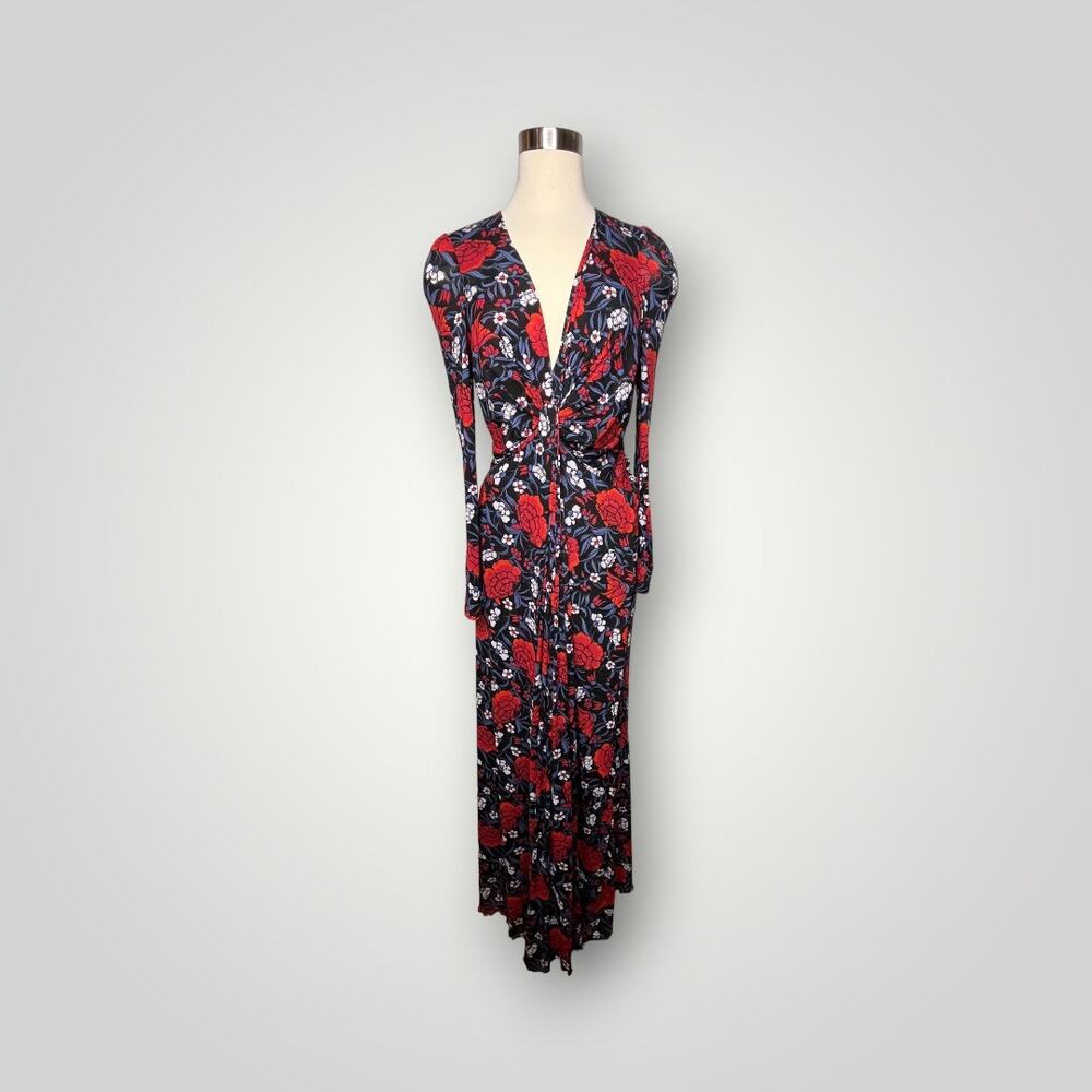 Diane Von Furstenberg Floral Maxi Dress